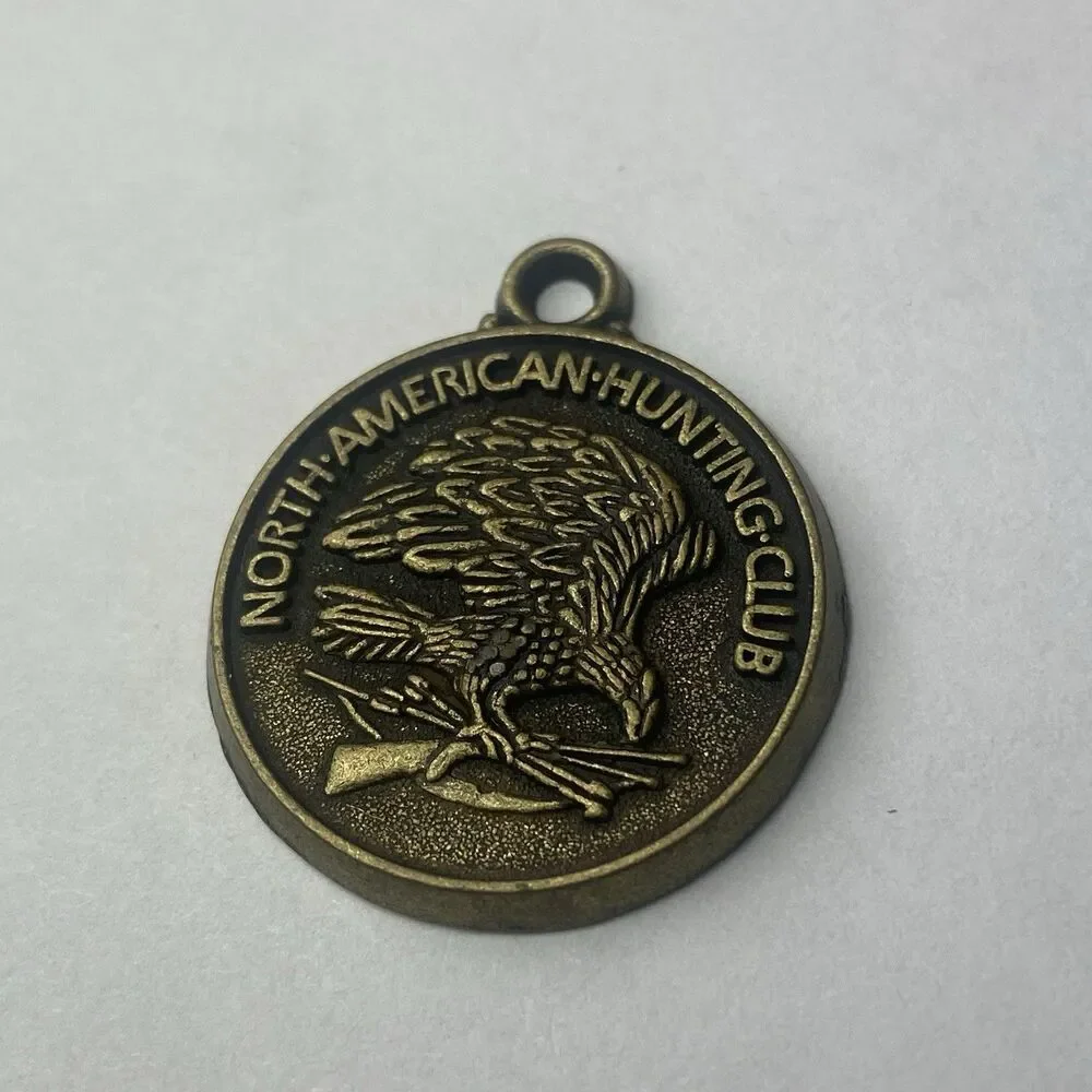 North American Hunting Club Key Chain Medalion Charm